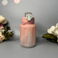 Пляшка для напоїв матова Hello 800 мл Колір: Рожевий