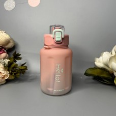 Бутылка для напитков матоваяHello 800 мл Цвет: Розовый