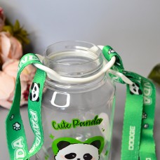 Детская бутылка для воды Панда 670 ml Цвет: Зелёный