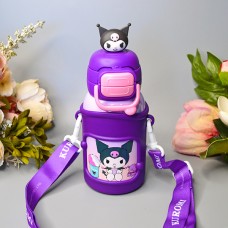 Детский термос с чехлом Kuromi 500 ml Цвет: Сиреневый