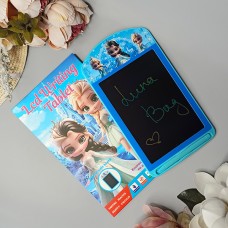 Планшет дитячий кольоровий LCD для малювання  Frozen Колір: Блакитний