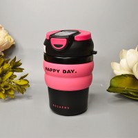 Термостакан Happy Day 350 мл. Цвет: Черный