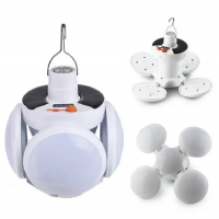 Лампа-фонарь для кемпинга на солнечной панели Solar Emergency Charging Lamp