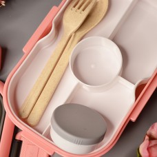 Детский ланч-бокс герметичный Dog 1650 ml Цвет: Коричневый