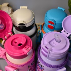 Детский термос с чехлом Just 500 ml Цвет: Голубой