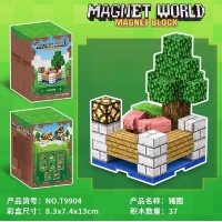 Магнітний конструктор блоковий у стилі Minecraft