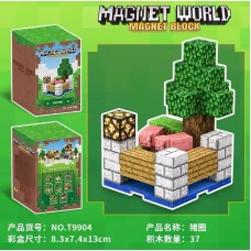 Магнітний конструктор блоковий у стилі Minecraft