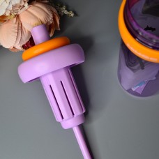 Склянка для напоїв з трубочкою та фільтром 820 ml Колір: Салатовий