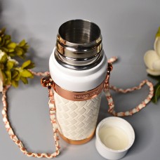 Термос с ремешком 350 ml Цвет: Чёрный