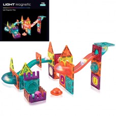 Конструктор магнітний Magnetic DIY 75 елементів з кульками Різнокольоровий