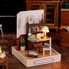 3D Румбокс Элегантная студия DIY Dollhouse