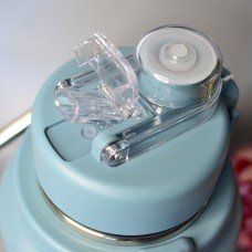 Вместительный термос 1500 ml Цвет: Чёрный