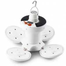 Лампа-фонарь для кемпинга на солнечной панели Solar Emergency Charging Lamp