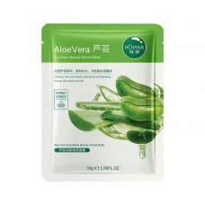 Маска для обличчя косметична тканинна HCHANA, 30 г Алоє