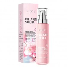 Лосьйон-молочко для обличчя з колагеном SADOER Collagen Sakura, 100 мл