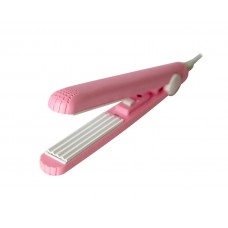 Міні-плойка гофре для волосся Hair Straightener MINI F002 (дорожня плойка, утюжок для волосся)
