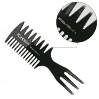 Расческа для мелирования волос двусторонняя TONI&GUY 2601-1601 (расческа для парикмахера)